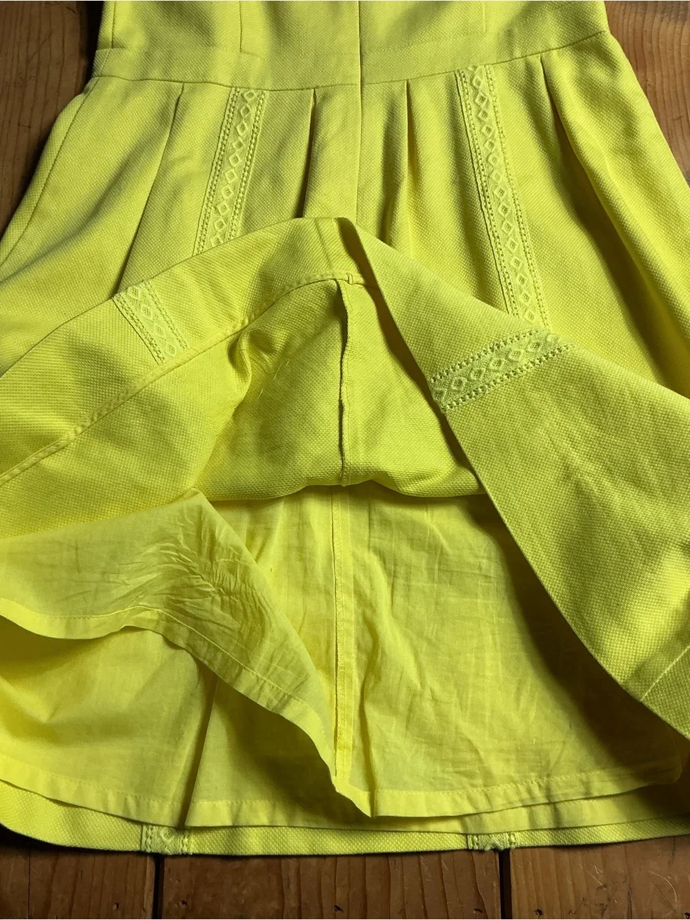 Yellow dress